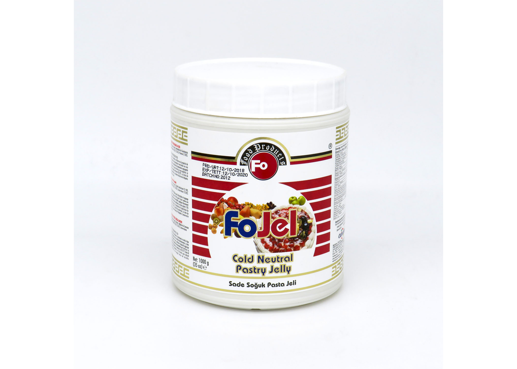FO SOĞUK JÖLE SADE 1kg*24KL