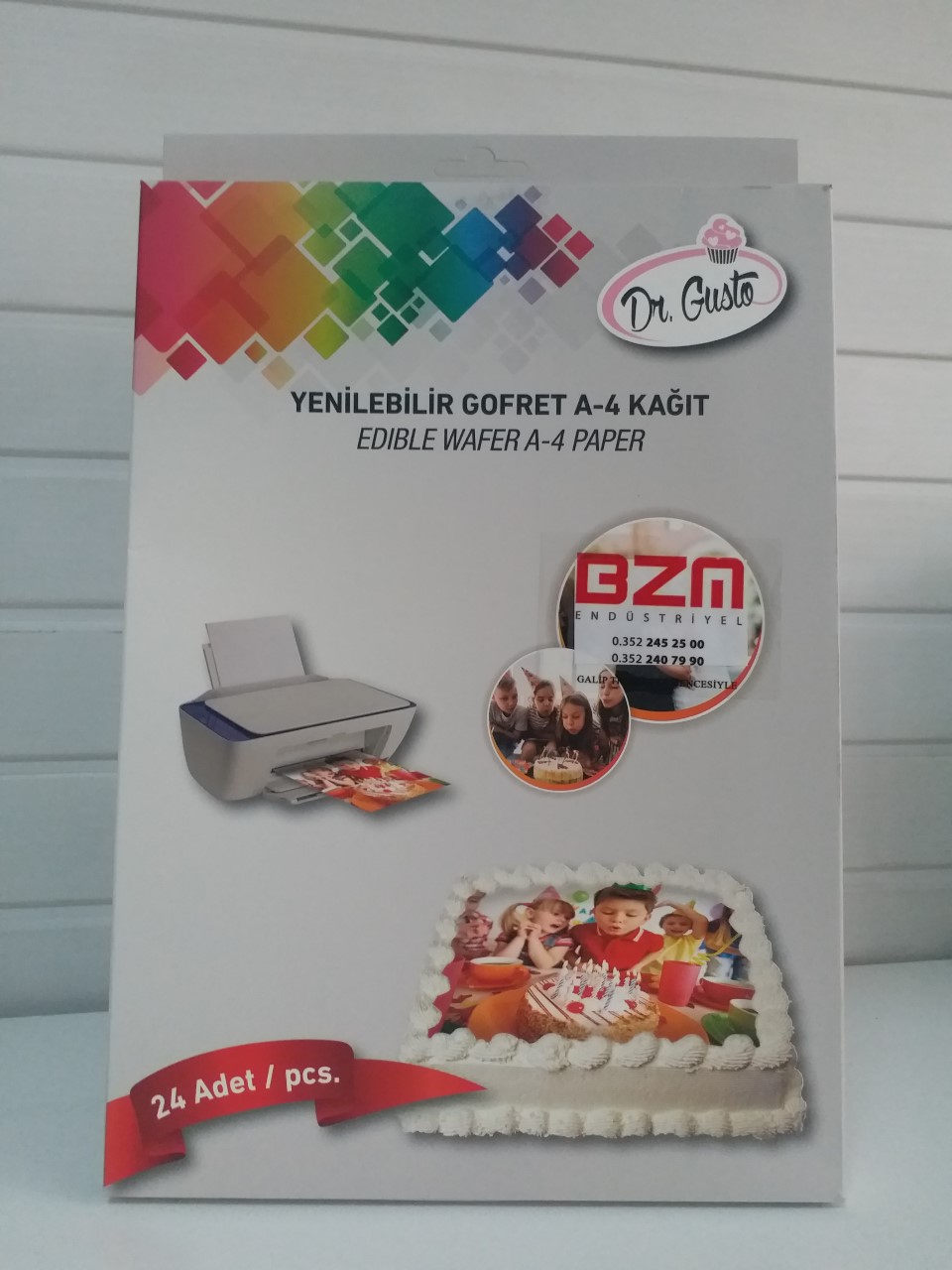 RESİM KAĞIT A4 YENİLE BİLİR GOF.PLAKA 25Lİ