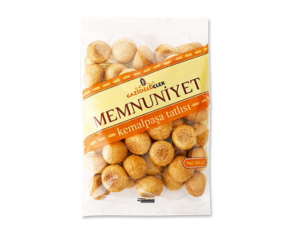 GAZİOĞLU ÜÇLER KEMALPAŞA MEMNUNİYET 150gr*50ad