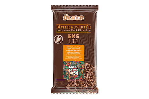 KUVERTÜR ÜLKER BİTTER (%54lük) 2,5Kg (EKS 111)