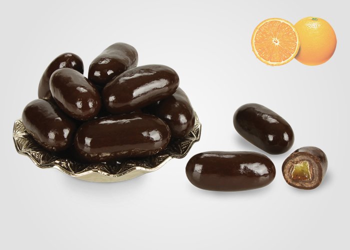 DRAJE BİTTER ÇİKOLATA KAPLI PORTAKAL ZEN3kg*1ad