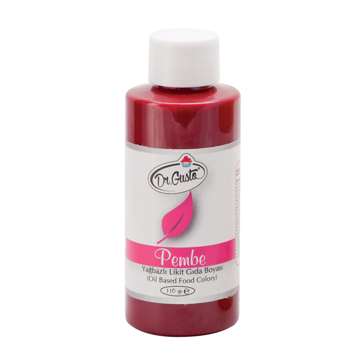 SIVI GIDA BOYASI YAĞ BAZLI PEMBE 110ML GUSTO