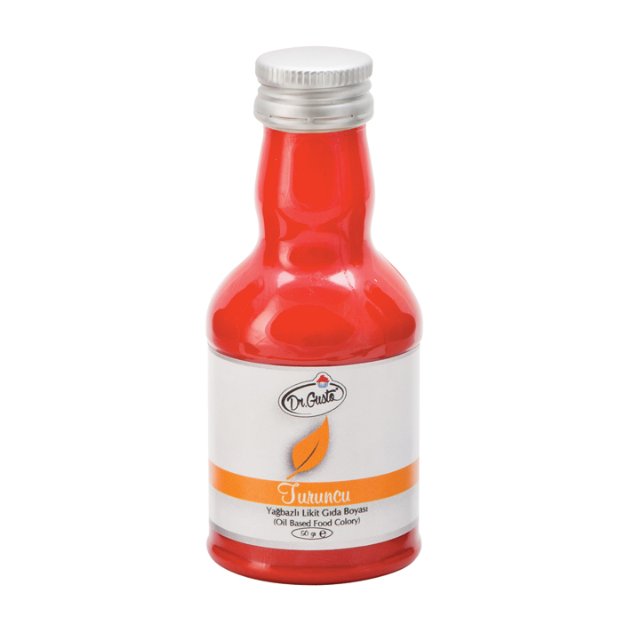SIVI GIDA BOYASI YAĞ BAZLI TURUNCU 50ML GUSTO