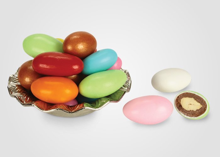 DRAJE RENK. ŞEKER KAPL.ÇİK. BADEM MİX ZEN3kg*1ad