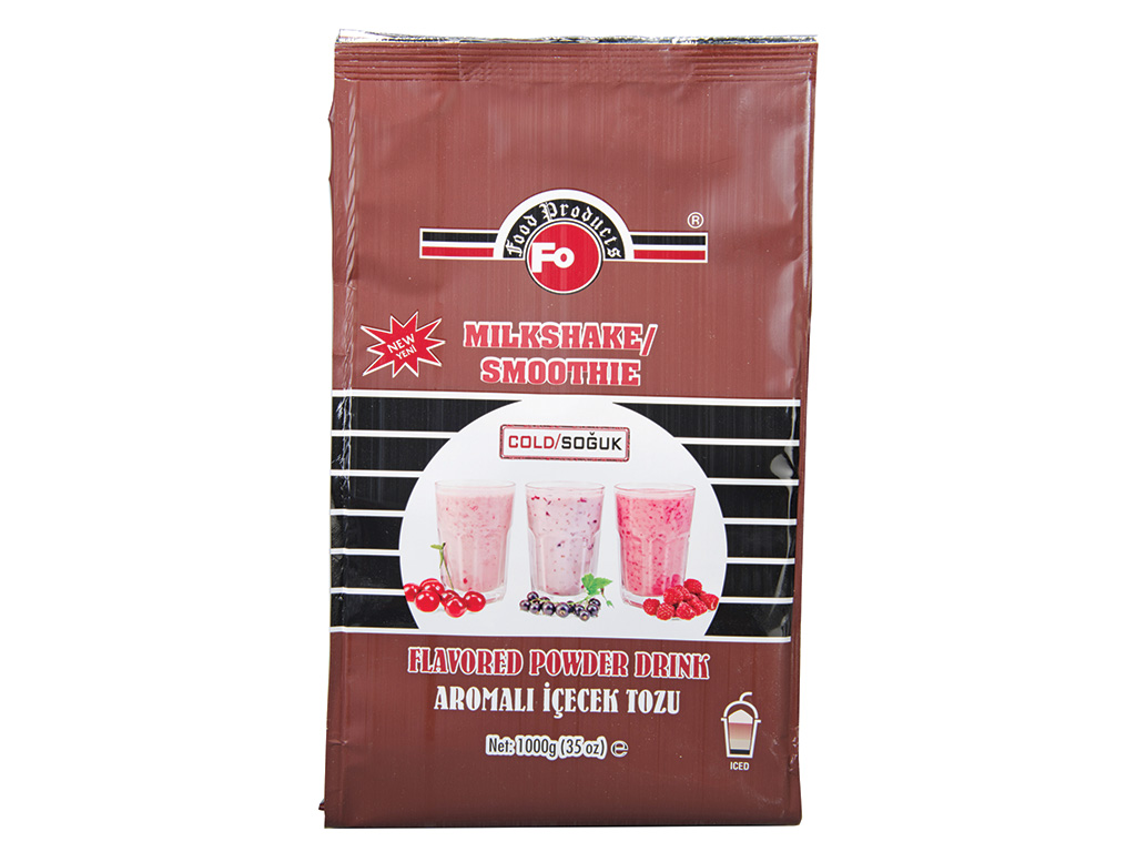 FO KİVİ AROMALI İÇECEK TOZU 1KG*12(Milk Shake)