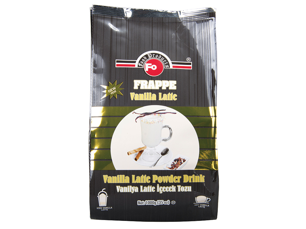 FO İÇECEK TOZU VANİLYA  (FRAPPE) 1kg*12Ad*Koli