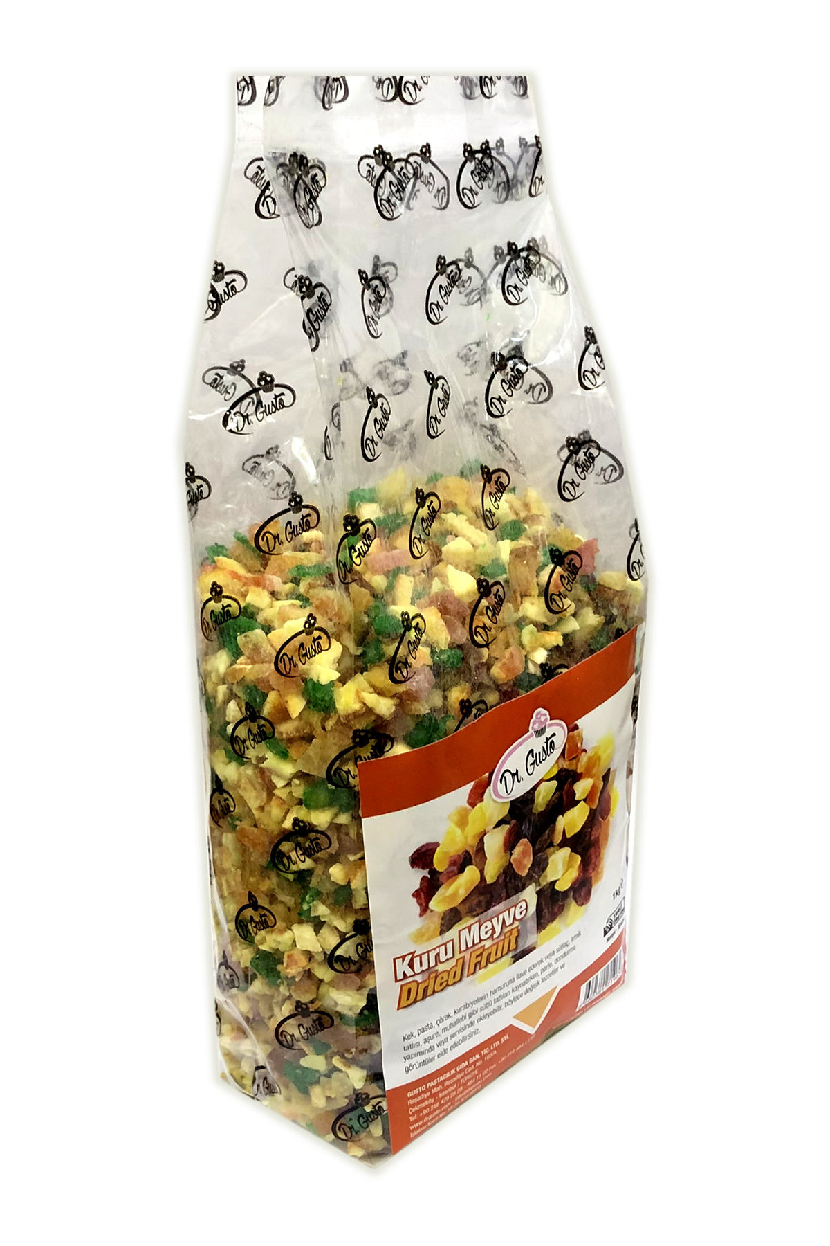 KURU MEYVE PARÇACIKLARI DÖKME  DR.GUSTO