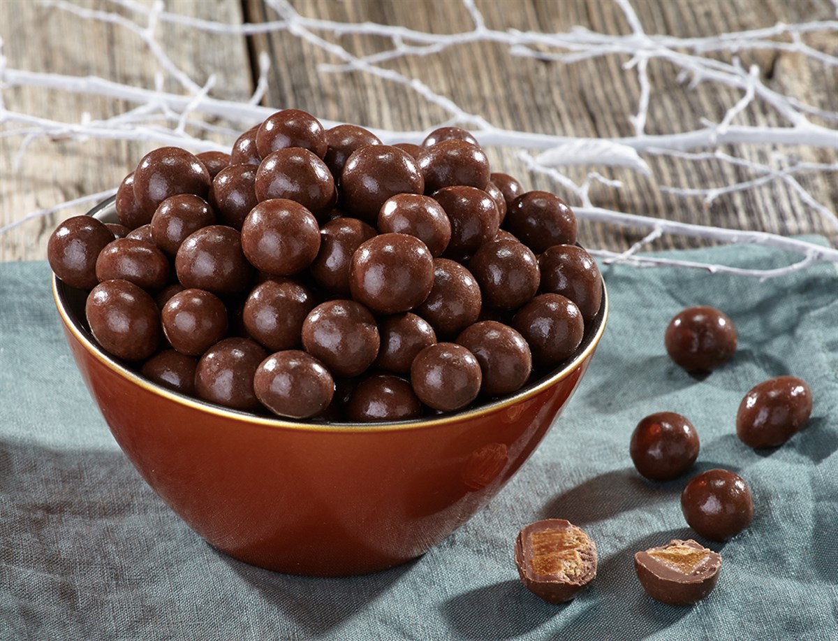 DRAJE SÜTLÜ ÇİKOLATA KAPLI KARAMEL 3KG*1ad