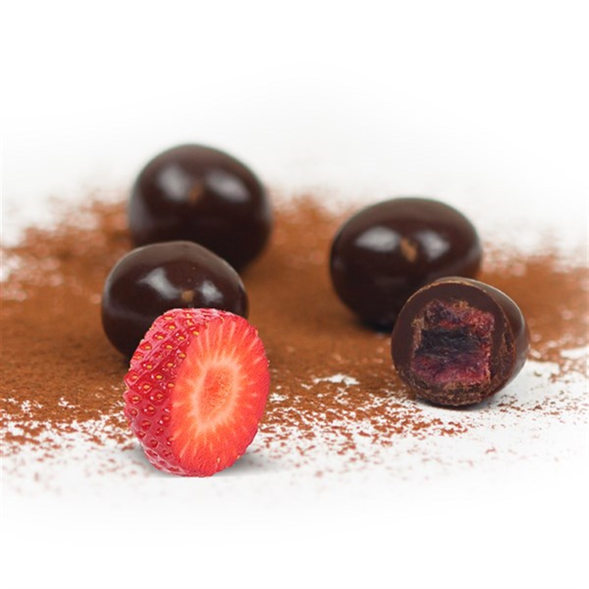 DRAJE SÜTLÜ ÇİKOLATA KAPLI ÇİLEK 3KG*1ad