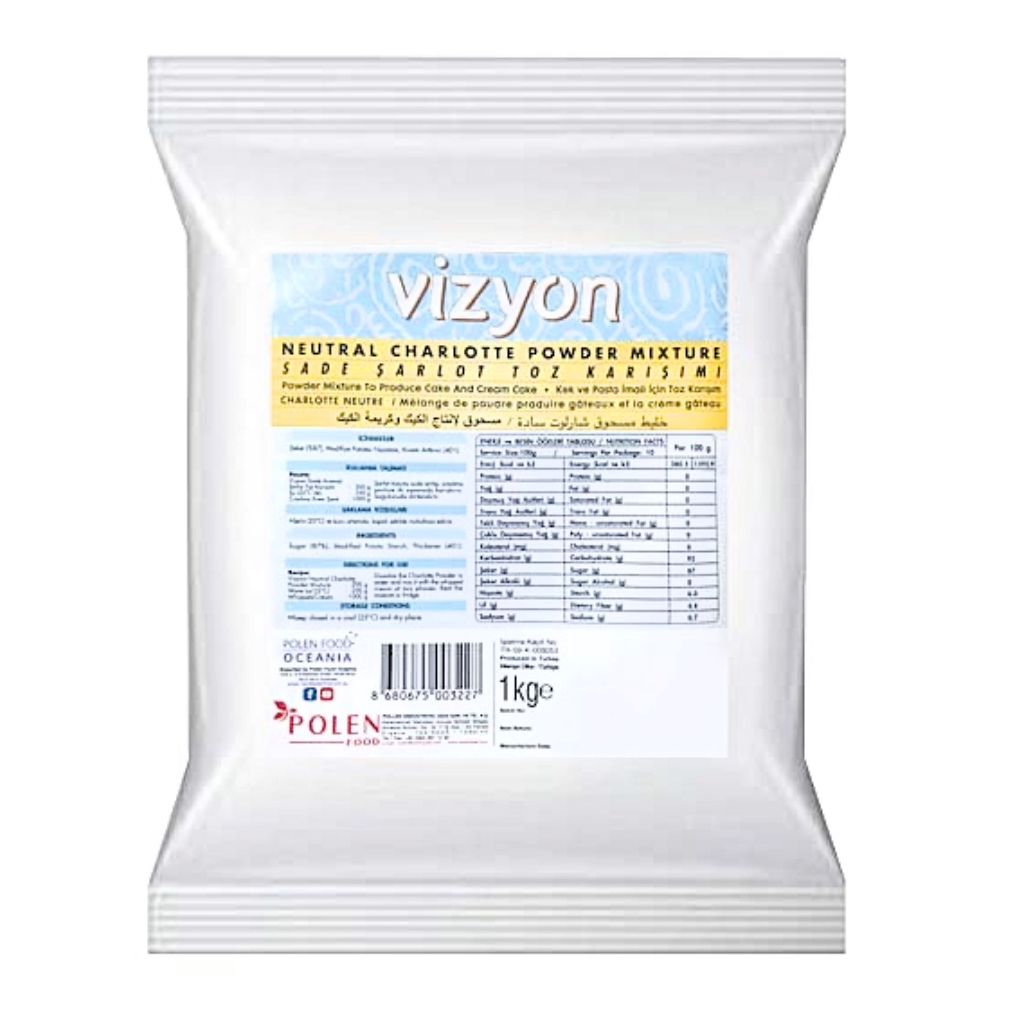 VİZYON CHARLOTTE PRM SADE 1KG*5ADET