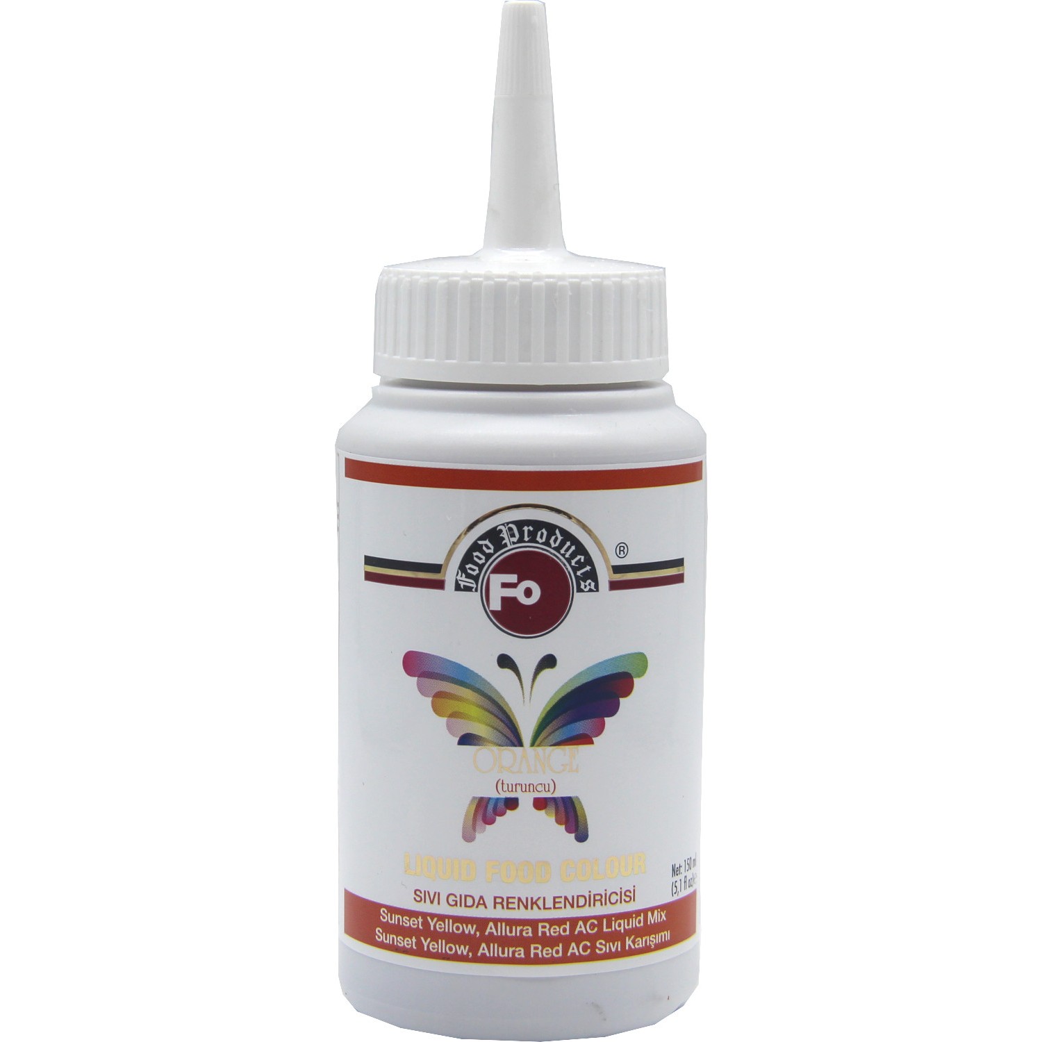 FO  SIVI GIDA BOYASI 150ml TURUNCU