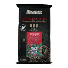 KUVERTÜR ÜLKER BİTTER (%54lük) 2,5Kg (EKS 101)