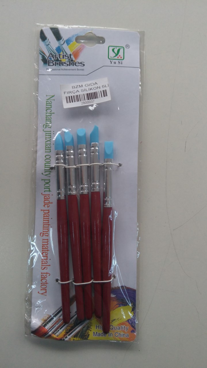 FIRÇA SİLİKON SPATULA İKİLİ