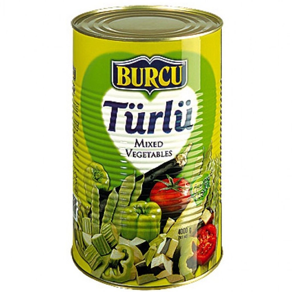 BURCU TAZE FASULYE KONSERVE 4000GR*6 ADET