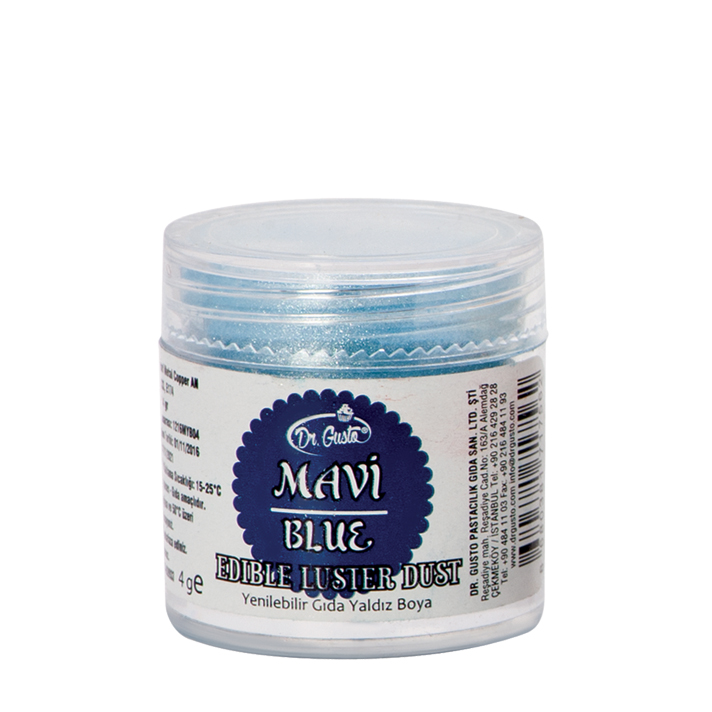 YENİLEBİLİR METALİK TOZ BOYA SİYAH 10gr GUSTO