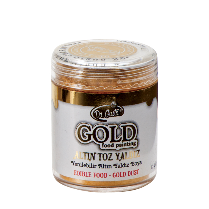 YENİLEBİLİR METALİK TOZ BOYA TURKUAZ 10GR GUSTO