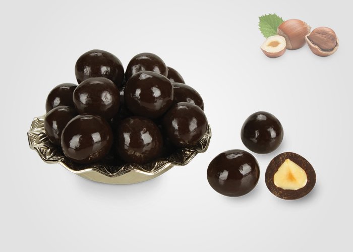 DRAJE BİTTER ÇİKOLATA KAPLI FINDIK ZEN3kg*1ad